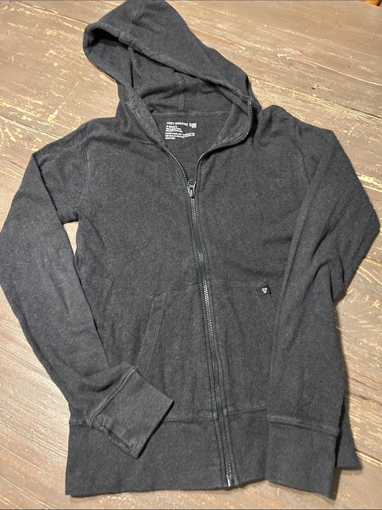 Pact Tops - Pact Women’s Charcoal Gray Zip-Up Hoodie